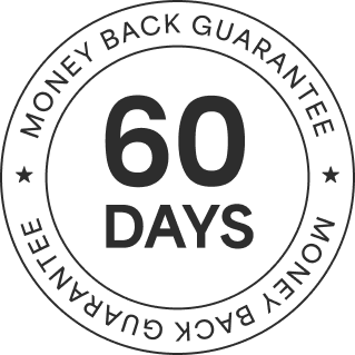 60 day money back guarantee